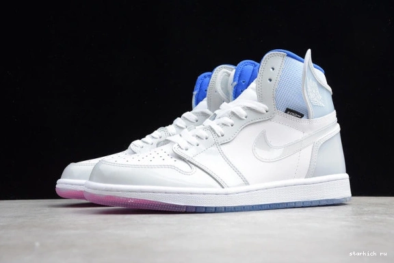 Retro 1 CK6637-104 CK6637-104 Racer Blue Zoom White  Jordan High Air 1028